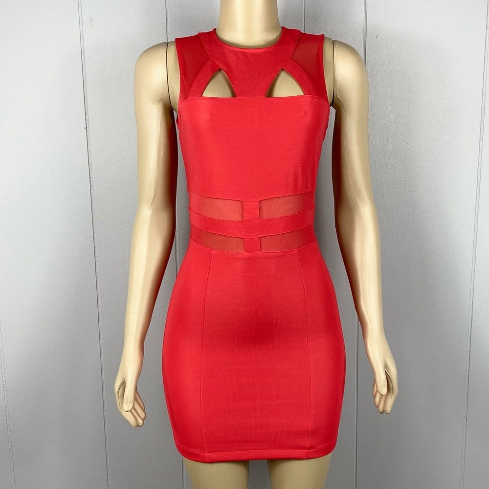 Charlotte Russe Red Sheath Dress Small